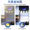 In 2022, the factory privately molded new solar wall lamps, human-sensing garden lamps, led rotating 5-head small street lamps Specification image